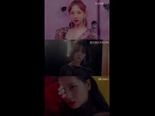 Twice's new story on their japan ig with highlights of each member in fake & true mv 💞 #twice #mamavote