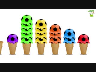 Making yummy ice creams with om nom