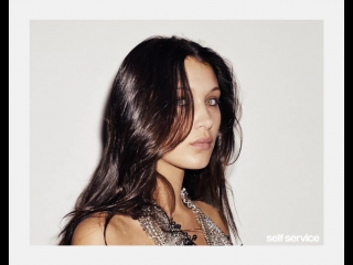 Self service magazine portrait of bella hadid (2016)