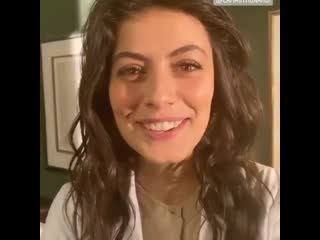 Alessandra oggi sul set dell'allieva 3 in una simpatica gag 😁