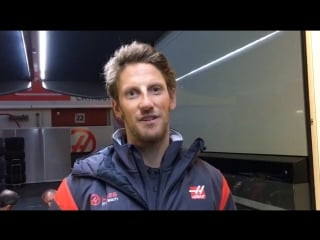 Special message from romain grosjean