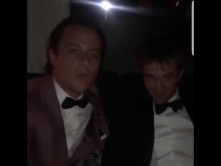 #robertpattinson & #goodtime producer oscar celebrate his birthday in #cannes