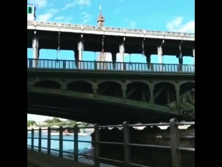 #eiffeltower #paris #laseine #pontdebirhakeim #met париж 21 07 2017