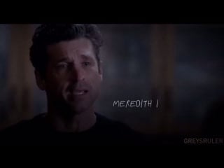 Meredith grey x derek shepherd