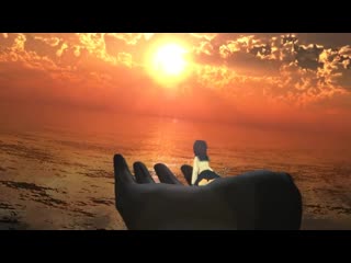 【mmd】夕焼けの海風【giantess】（修正版）