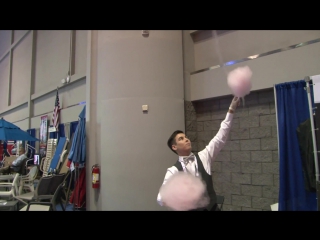 Robolab shows off flying cotton candy at iaapa 2017