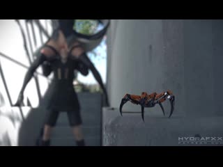 2b nier automata (porno, gif, 3d, 18+, порно, гиф, 3д, hentai)