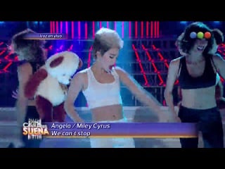 Angela torres en "tu cara me suena" / miley cyrus