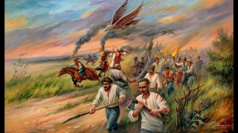 Українськи воїни зачитують вірши тараса шевченка