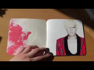 [tina davidsson] unboxing g dragon 지드래곤 1st korean studio album heartbreaker