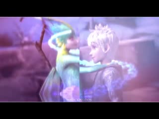 ↬ rise of the guardians ; jack frost x toothiana vine