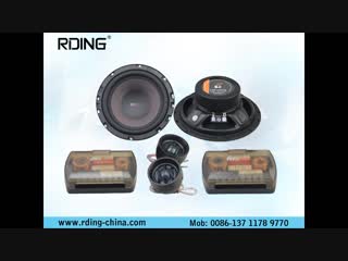 China factory manufactures 6 5" 2 way component speaker series