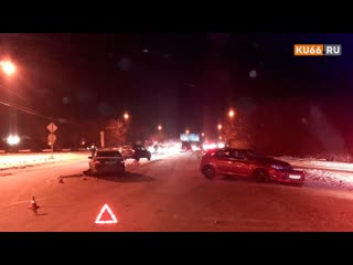 Три форда в трёх дорожных стычках real video