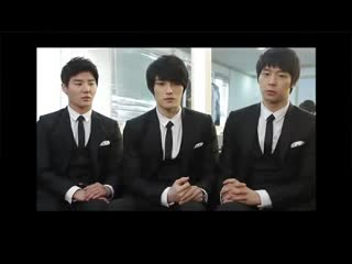 110314 jyj 日本のファンへのメッセージ message for japanese fans