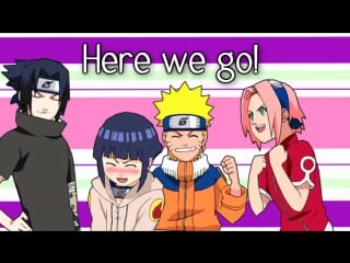 ✬ c a n d y ☆ p o p ✬ | amv | naruto x hinata | sasuke x sakura