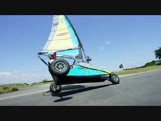 Motorized drift trike and blokart