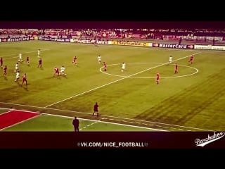 Супер пас от рикардо кака | com/nice football