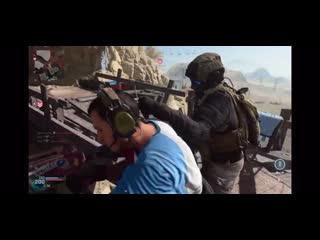 Just did a takedown on azhir caves at the perfect spot modern warfare