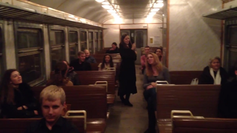 "щедрик" в украинской электричке