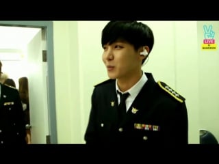 150808 bts thailand concert backstage (2) @ v