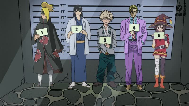 , naruto, jojo, my hero academia, gintama