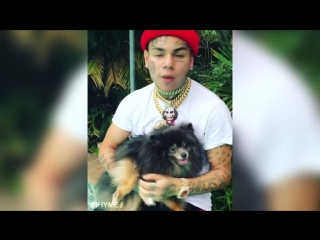 6ix9ine потратил 22 тысячи долларов на грилзы и кольца