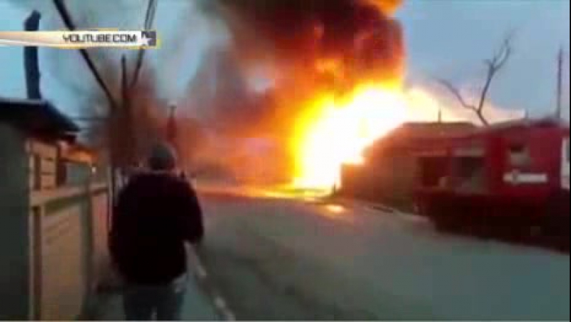 Взрыв на заправочной станции в кизляре кадры из эпицентра