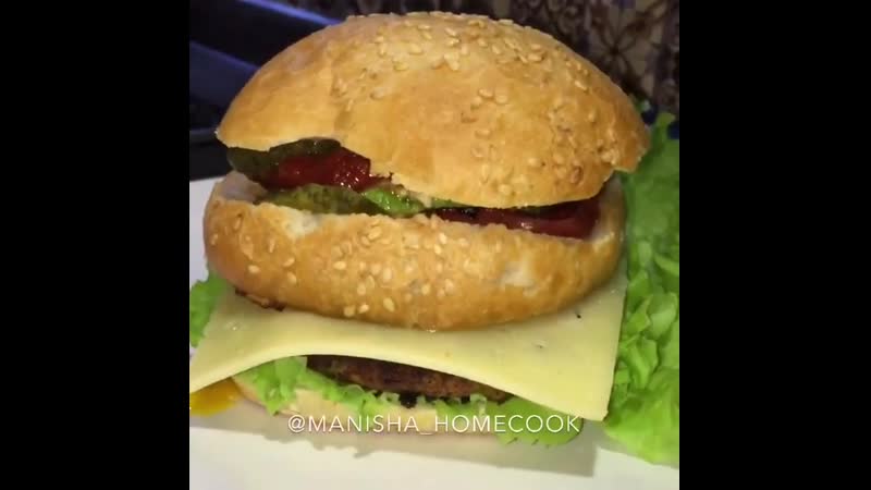 Чизбургер домашний