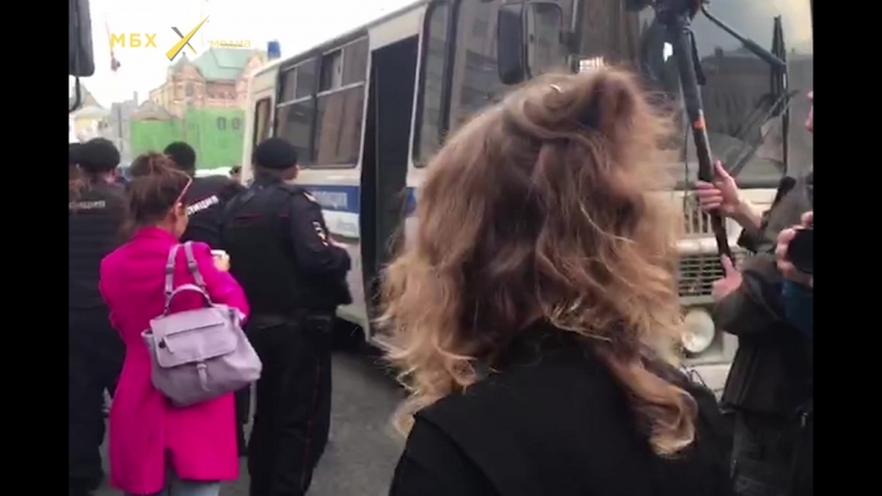 Задержания на акции против блокирои telegram