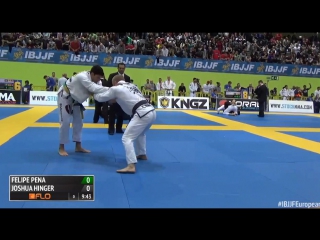 Felipe pena vs josh hinger absolute 2016 ibjjf europeans