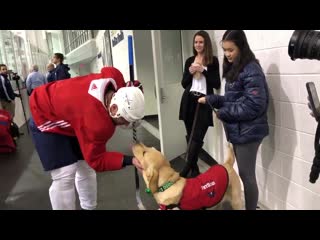 Ilya kovalchuk loves his new teammate capspup!