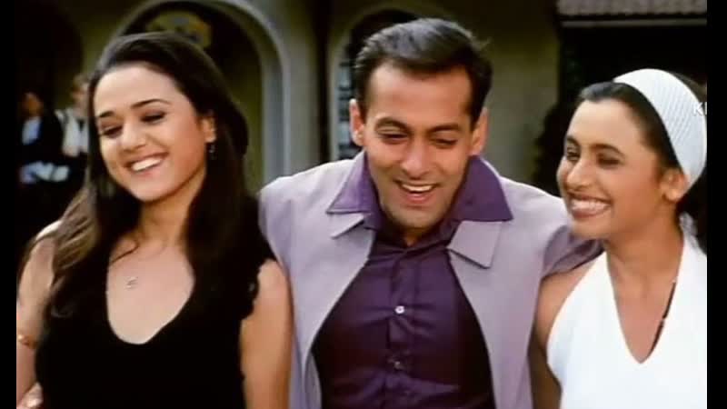 Deewana hai ye mann chori chori chupke chupke 2001 song salman khan rani mukherjee, preity zinta