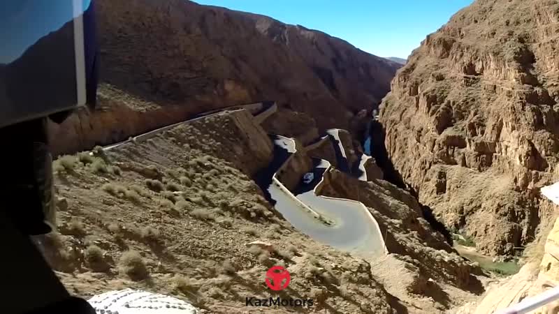 Дорога dades gorges атласские горы, марокко