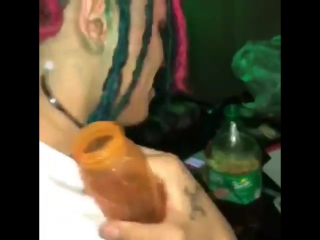 Lil pump, md, fulfills a prescription for one of his patients he's putting the medical degree he received from harvard to good