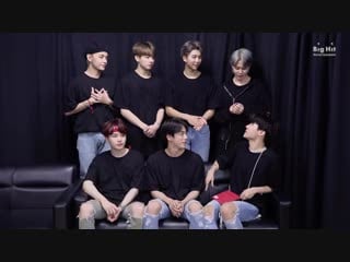 181114 bts shout out for army's taking their college scholastic ability test