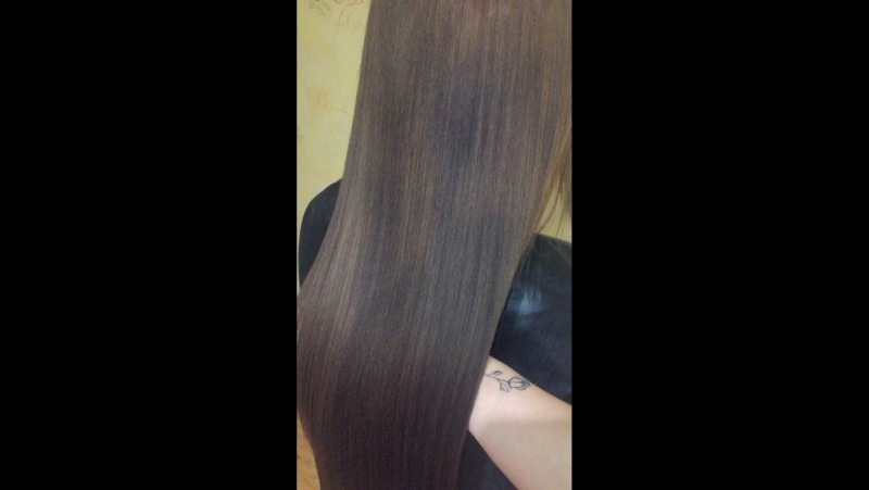 После кератина мягкие и гладкие 😍