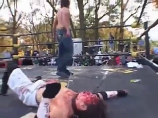 Jon moxley (dean ambrose) vs thumbtack jack (czw 25 10 2009)