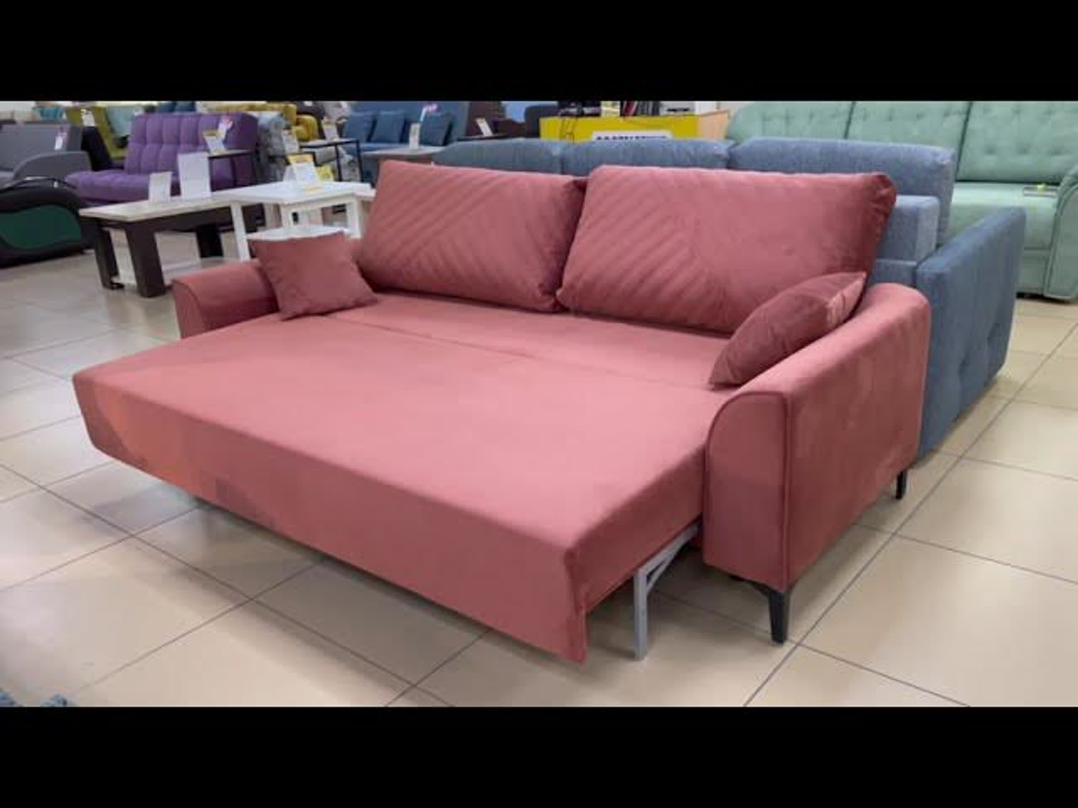 248794 берген 2 мора терракотовый; диван кровать