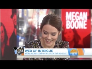Today show with megan boone + theblacklist promo 4x04 (gaia)