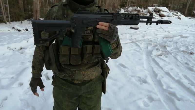 Ак 12 обзор на коленке