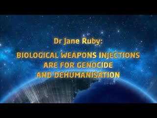 Biological weapons injections are for porn and dehumanisation