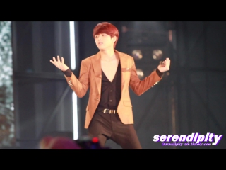 120311 k collection btd infinite woohyun fancam