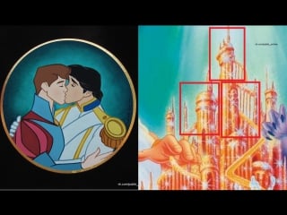 №1 скрытое в молодые мультфильмах disney (знаки секс sex дисней illuminati иллюминаты satanism сатанизм масоны)