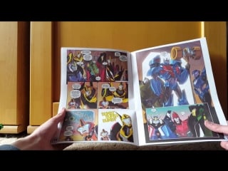 Transformers robots in disguise magazine with grimlock