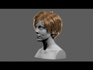 Xgen/maya model turnaround