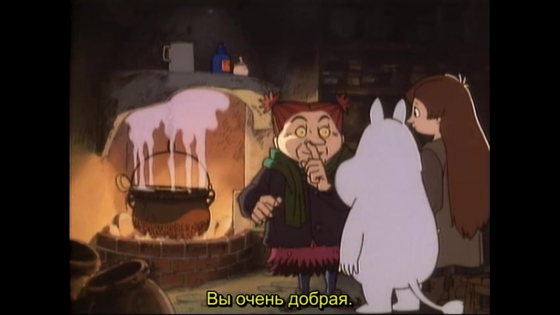Tanoshii moomin ikka s01e72 moomin and the dolphin rus sub