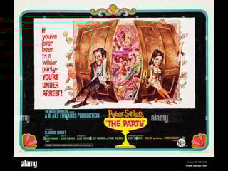 The party (1968) 1080p peter sellers, claudine longet, natalia borisova, jean carson