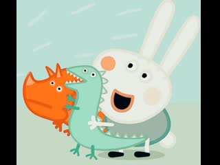 Свинка пеппа молодые мамы крольчихи s4 e10