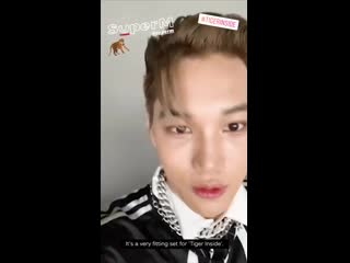 200901 rollingstone instagram story update with kai