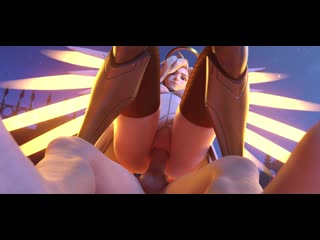 [3dsmut] mercy on top (porn/порно/hentai/хентай/sex /секс/rule34/правило34